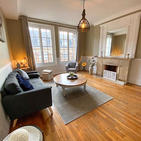 Appartement Chic, 3 Chambres, Hyper Centre-Ville, Parking Payant Amiens Exterior foto