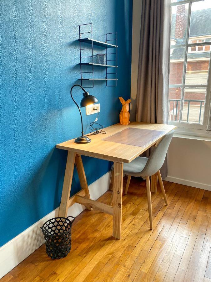 Appartement Chic, 3 Chambres, Hyper Centre-Ville, Parking Payant Amiens Exterior foto